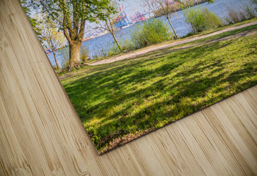 Trees at the Elbe River caladoart puzzle