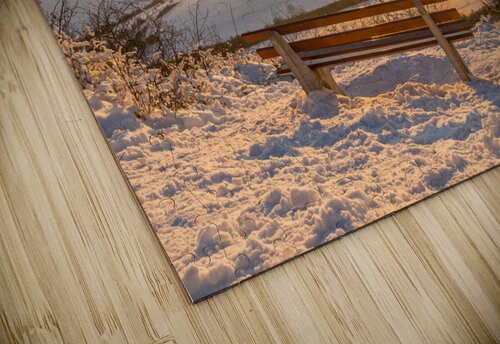 Winter Bench caladoart puzzle