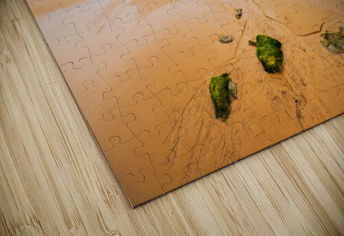 Empty beach with rocks and dark sky Philippe Lejeanvre puzzle