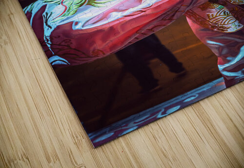 Chinese actress performs a traditional face-changing show Philippe Lejeanvre puzzle