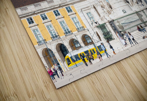 Lisbon - portugal - Commerce Square Philippe Lejeanvre puzzle