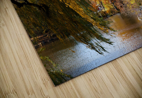 Lake in Central Park in autumn Philippe Lejeanvre puzzle