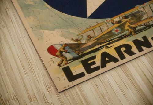 Air Service VINTAGE POSTER puzzle