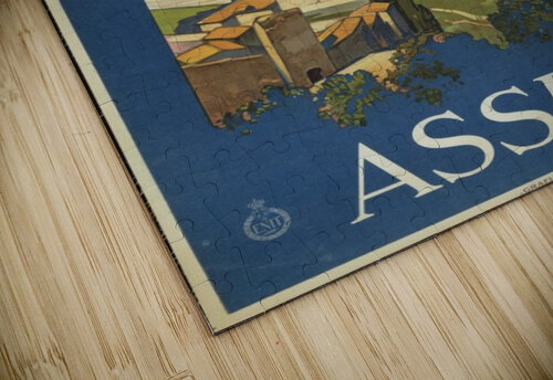 Assisi VINTAGE POSTER puzzle