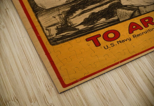 Enlist in the Navy VINTAGE POSTER puzzle