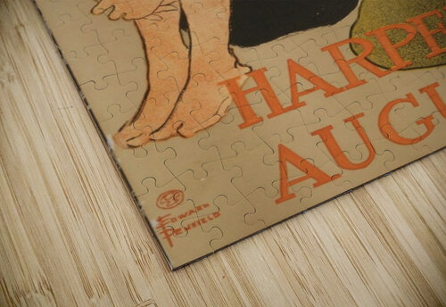 Harpers August VINTAGE POSTER puzzle