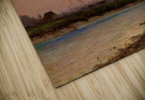 Geneva seen from the Arve river Toussaint Gabriel Loppe puzzle