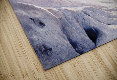 The Glacier des Bossons, Chamonix Toussaint Gabriel Loppe puzzle