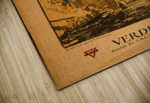 Verdun VINTAGE POSTER puzzle