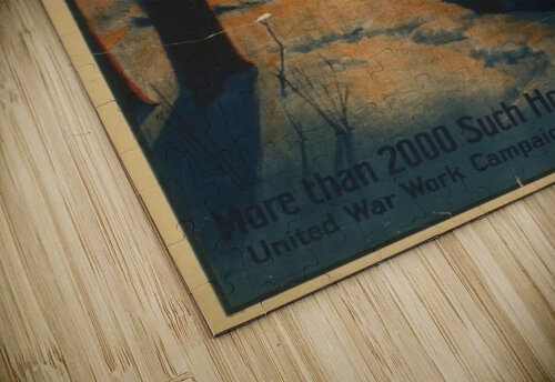 YMCA Home VINTAGE POSTER puzzle