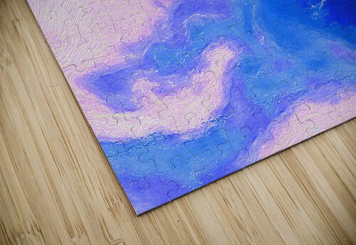 beach lavender sky NDZ Designs puzzle