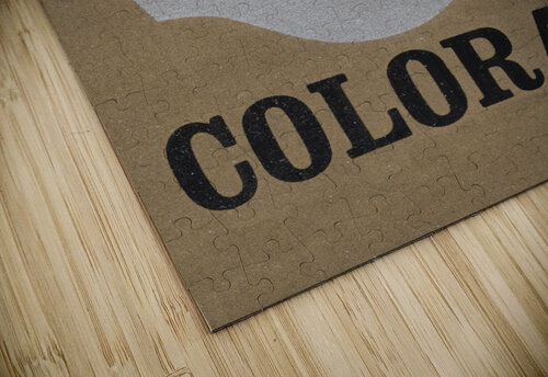 Retro Seventies Colorado Buffaloes Football Helmet Art Row One Brand puzzle