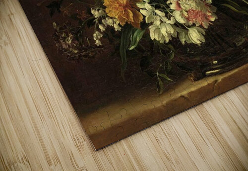 Still life of flowers Jean Baptiste Monnoyer puzzle