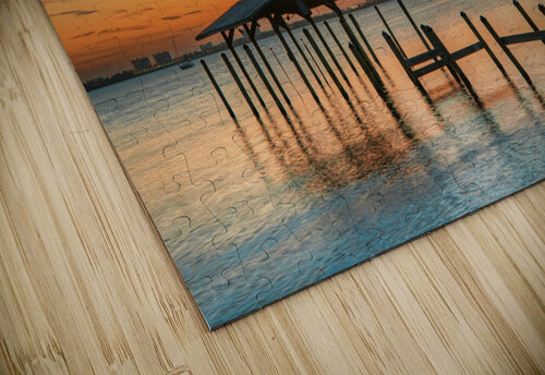  MELBOURNE CAUSEWAY SUNSET  Ercan Ekinci puzzle