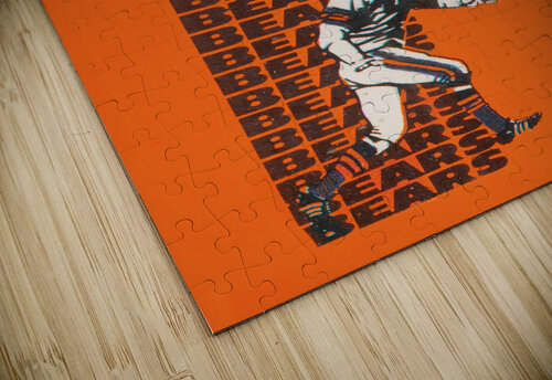 1976 Chicago Bears Football Art Row One Brand puzzle
