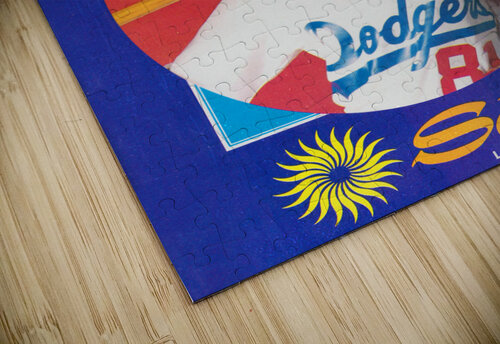 1981 Sands Hotel Dodgers Ad Print Row One Brand puzzle