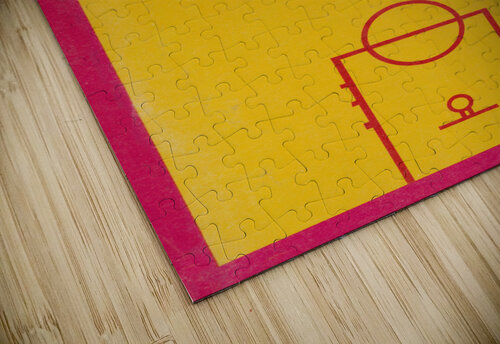 1971 Cleveland Cavaliers Basketball Floor  Row One Brand puzzle