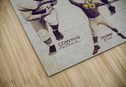 1948 LA Rams Vintage Football Poster Row One Brand puzzle