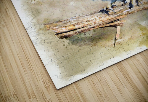 Watercolor Bird Robert Ruggiero puzzle