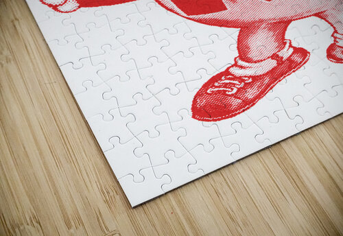 1979 Herbie Husker Nebraska Cornhusker Art by Dirk West Row One Brand puzzle