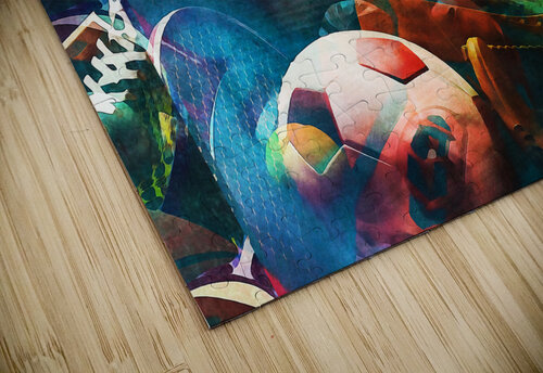 Sports Dream Abstract Art Row One Brand puzzle