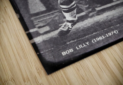 Dallas Cowboys Bob Lilly Photo Art Row One Brand puzzle