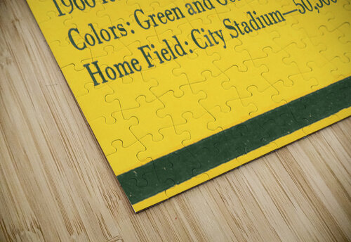 1966 Green Bay Packers Wall Art Row One Brand puzzle