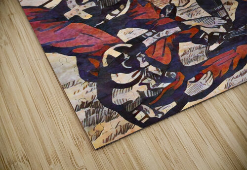 1926 Football Art by Artist W Small Row One Brand puzzle