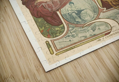 Bierre de la Meuse poster VINTAGE POSTER puzzle