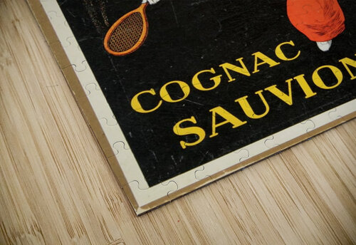 Cognac Sauvion Carton vintage poster VINTAGE POSTER puzzle