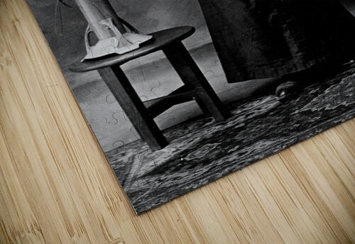 Found and Restored - Gothic Altar Boy - Found as a Antique Photo Steve Alejandro puzzle