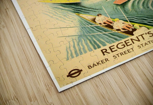 London Underground Regent Park poster VINTAGE POSTER puzzle