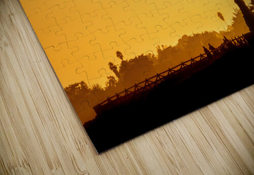 Sunset Tree Silhouette Kara Capaldo Photography puzzle