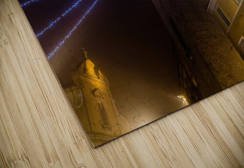 clock tower with Christmas decorations  Vivida Photo PC puzzle