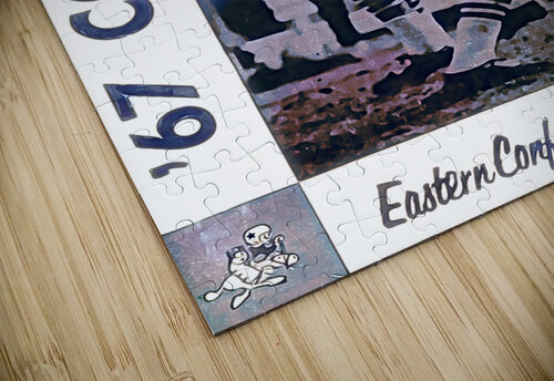 1967 Dallas Cowboys Retro Remix Football Art Row One Brand puzzle