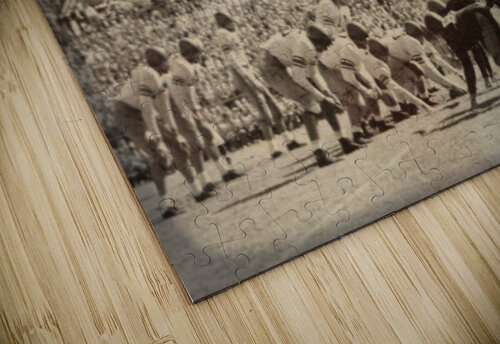 Vintage Lewis Field Oklahoma AM Football Art Row One Brand puzzle