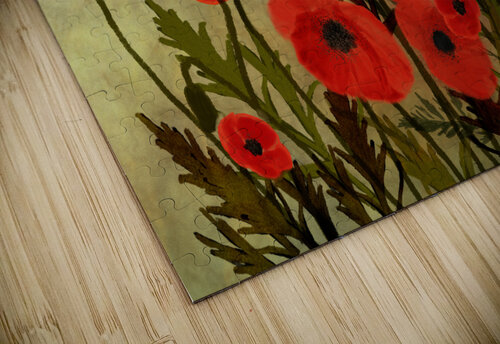 Orange Poppies  Michelle Rae puzzle