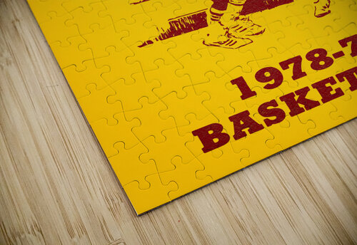 1978 arizona state sun devils basketball art Row One Brand puzzle