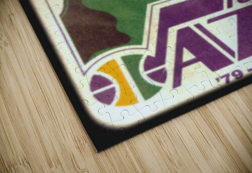 1979 utah jazz viewfinder slide art Row One Brand puzzle