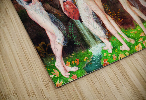 The 7 nymphs George Owen Wynne Apperley puzzle