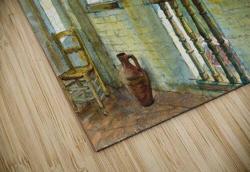 View from my studio Granada Spain George Owen Wynne Apperley puzzle