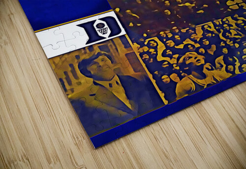 1974 Duke Basketball Art Row One Brand puzzle
