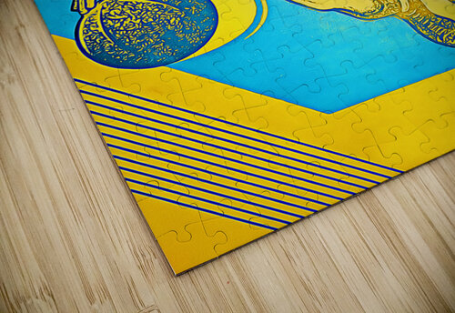 Vintage UCLA Bruins Basketball College Remix Art Row One Brand puzzle