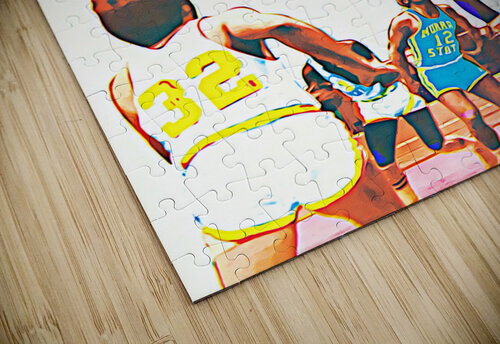 1970 Murray State Racers Basketball Art Row One Brand puzzle