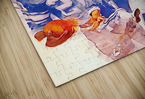 Billy Sims Detroit Lions Art Row One Brand puzzle