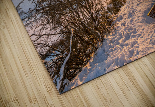 Winter Sunset caladoart puzzle