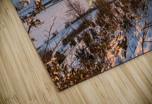 Snowy Winter Landscape caladoart puzzle
