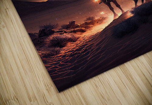 Western Cowboy riding his horse  1 robertomas puzzle