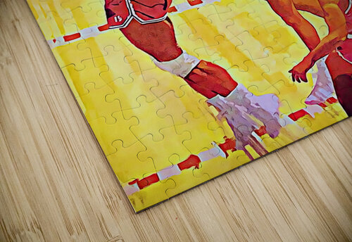 1967 Basketball Art Row One Brand puzzle