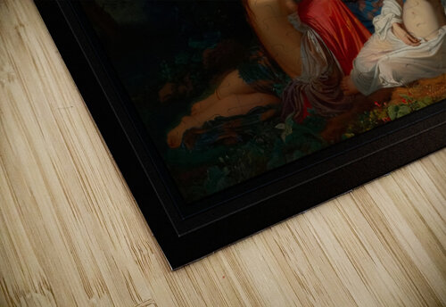 Les Baigneuses by Henri Lehmann Remastered Xzendor7 Classical Fine Art Old Masters Reproductions xzendor7 puzzle